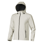 Casaco softshell impermeável respirável poliester 300 g/m2 Elevate Life quarta vista