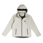 Casaco softshell impermeável respirável poliester 300 g/m2 Elevate Life vista impressão serigrafia
