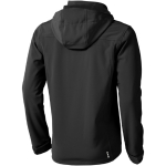 Casaco softshell impermeável respirável poliester 300 g/m2 Elevate Life vista traseira