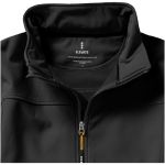 Casaco softshell impermeável respirável poliester 300 g/m2 Elevate Life vista detalhe 3