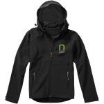 Casaco softshell impermeável respirável poliester 300 g/m2 Elevate Life vista impressão serigrafia