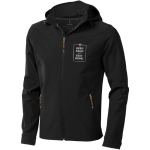 Casaco softshell impermeável respirável poliester 300 g/m2 Elevate Life