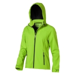 Casaco softshell poliester para mulher com capuz 300 g/m2 Elevate Life