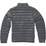 Casaco personalizado em nylon 20D e com plumas 115 g/m2 Elevate Life cor cinzento