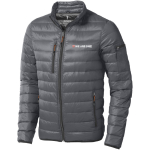 Casaco personalizado em nylon 20D e com plumas 115 g/m2 Elevate Life