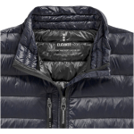 Casaco em plumas naturais, nylon 20T para mulher 115 g/m2 Elevate Life cor azul-marinho vista detalhe 3