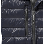 Casaco em plumas naturais, nylon 20T para mulher 115 g/m2 Elevate Life cor azul-marinho