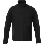 Casacos para empresas em poliester 380T com 245 g/m2 Elevate Life cor preto