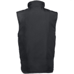 Coletes com logo oxford em poliéster 170 g/m2 THC Stockholm cor preto segunda vista
