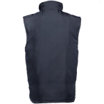 Coletes com logo oxford em poliéster 170 g/m2 THC Stockholm cor azul-marinho segunda vista