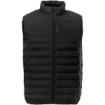Coletes corporativos de nylon 380T com isolamento Elevate Essentials cor preto segunda vista frontal
