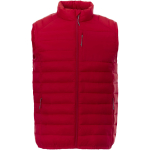 Coletes corporativos de nylon 380T com isolamento Elevate Essentials cor vermelho segunda vista frontal