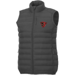 Coletes para mulher, nylon 380T 38 g/m2 e poliester Elevate Essentials cor cinzento-escuro vista impressão transfer