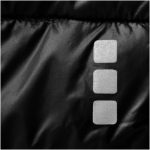 Colete personalizável em nylon 20D e plumas 115 g/m2 Elevate Life cor preto vista detalhe 2