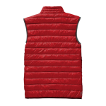 Colete personalizável em nylon 20D e plumas 115 g/m2 Elevate Life cor vermelho
