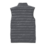 Colete personalizável em nylon 20D e plumas 115 g/m2 Elevate Life cor titânio
