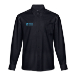 Camisas Oxford para homem em algodão e poliester 130 g/m2 THC Tokyo vista principal