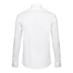 Camisas personalizadas corte ajustado, homem 115 g/m2 THC Paris cor branco