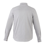 Camisa personalizada Oxford, algodão, para homem 142 g/m2 Elevate Life cor cinzento-claro