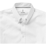 Camisa personalizada Oxford, algodão, para homem 142 g/m2 Elevate Life vista detalhe 2