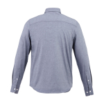 Camisa personalizada Oxford, algodão, para homem 142 g/m2 Elevate Life segunda vista traseira