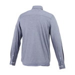 Camisa personalizada Oxford, algodão, para homem 142 g/m2 Elevate Life terceira vista traseira