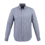 Camisa personalizada Oxford, algodão, para homem 142 g/m2 Elevate Life segunda vista frontal
