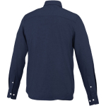 Camisa personalizada Oxford, algodão, para homem 142 g/m2 Elevate Life terceira vista traseira