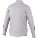 Camisa personalizada Oxford, algodão, para homem 142 g/m2 Elevate Life terceira vista traseira