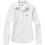 Camisas personalizadas Oxford de mulher, algodão 142 g/m2 Elevate Life