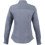 Camisas personalizadas Oxford de mulher, algodão 142 g/m2 Elevate Life vista impressão serigrafia