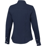 Camisas personalizadas Oxford de mulher, algodão 142 g/m2 Elevate Life vista impressão serigrafia