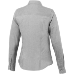 Camisas personalizadas Oxford de mulher, algodão 142 g/m2 Elevate Life vista impressão serigrafia