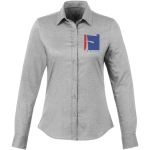 Camisas personalizadas Oxford de mulher, algodão 142 g/m2 Elevate Life