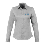 Camisas personalizadas Oxford de mulher, algodão 142 g/m2 Elevate Life vista principal