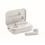 Auscultadores Bluetooth 5.0 com logotipo simples na caixa Ultimate cor branco