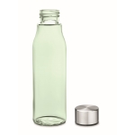 Garrafa de vidro colorido para personalizar 500ml Crystal Iceberg cor verde-claro segunda vista