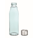 Garrafa de vidro colorido para personalizar 500ml Crystal Iceberg cor azul-claro segunda vista