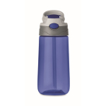 Garrafas de plástico sem BPA com bocal para crianças 450ml Teenager cor azul terceira vista