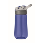 Garrafas de plástico sem BPA com bocal para crianças 450ml Teenager cor azul sexta vista