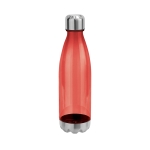 Garrafa desportiva de tritan com detalhes em aço 700ml UrbanStyle XL cor vermelho