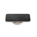 Carregador sem fios em ABS e palha de trigo 5W Natural Round Fast cor natural terceira vista
