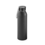 Garrafa de alumínio antifugas com pega de silicone 660 ml Alu Cool cor preto