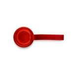 Garrafa de alumínio antifugas com pega de silicone 660 ml Alu Cool cor vermelho