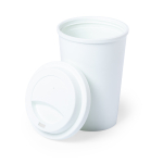 Copos takeaway sem BPA compostáveis de 450ml Takeaway Safe quarta vista