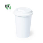 Copos takeaway sem BPA compostáveis de 450ml Takeaway Safe oitava vista