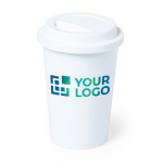Copos takeaway sem BPA compostáveis de 450ml Takeaway Safe vista principal