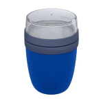 Marmita com compartimentos 700ml MEPAL Ellipse Breakfast cor azul