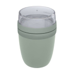 Marmita com compartimentos 700ml MEPAL Ellipse Breakfast cor verde militar