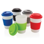 Copos de plástico aptos para micro-ondas 270ml Speciality Coffee cor cinzento vista geral
